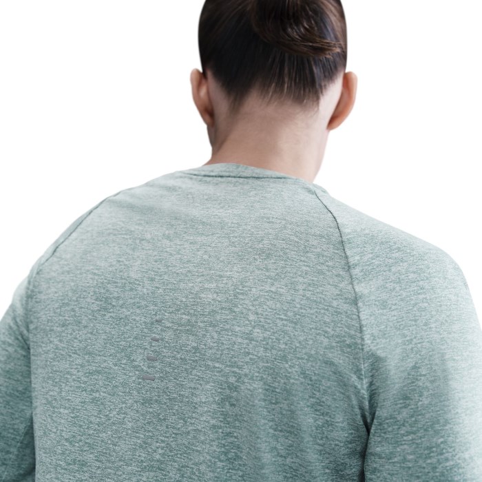 Nike Swift Dri-Fit UV Womens Long Sleeve Running Top - Cannon/Heather