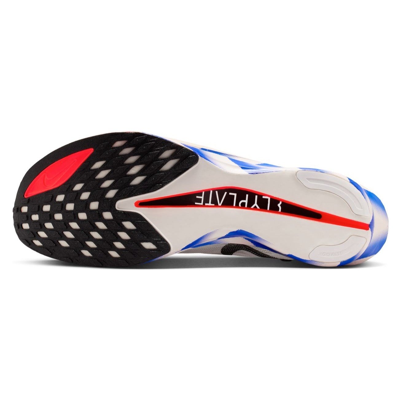 Nike Streakfly 2 CM - Mens Racing Shoes - White/Black/Racer Blue/Bright Crimson - image 6