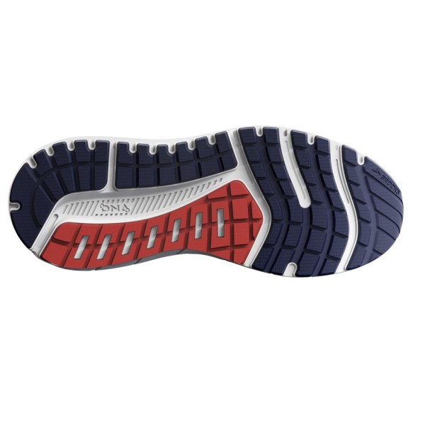 Brooks Beast 20 - Mens Running Shoes - Peacoat/Midnight/Red