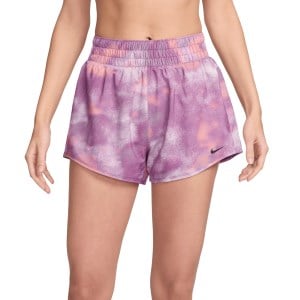 Nike One Dri-Fit Womens High-Waisted 3 Inch Brief-Lined Running Shorts