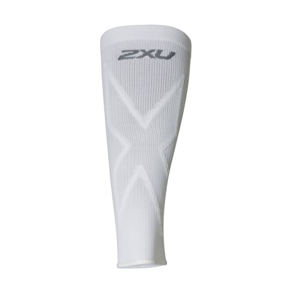 2XU X Compression Unisex Calf Sleeves - White