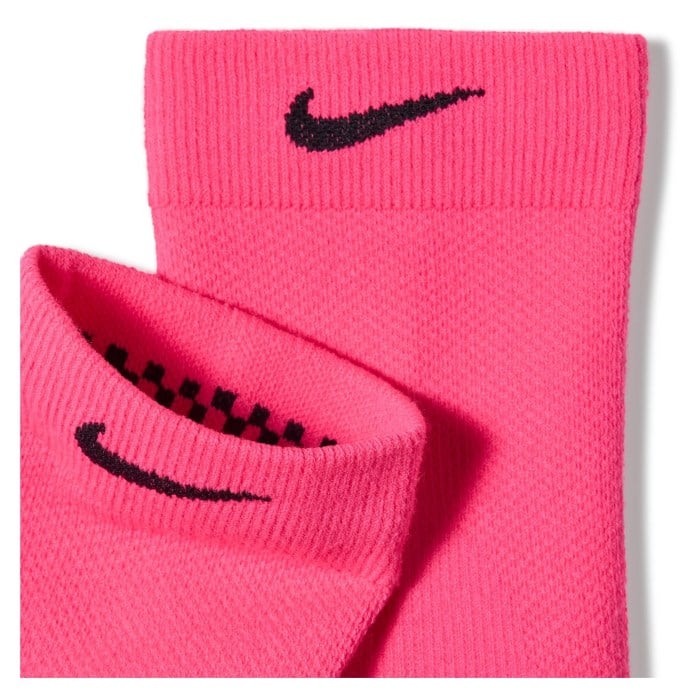 Nike Lightweight Crew Running Socks - Hyper Pink/Black - image 2