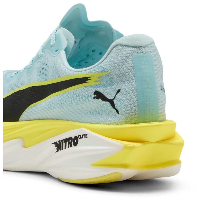 Puma Deviate Nitro Elite 4 - Womens Running Shoes - Fresh Water/Lemon Crush/Puma Black