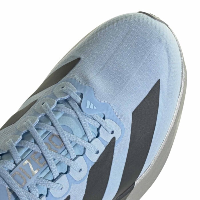 adidas Adizero Evo SL Woven - Mens Running Shoes - Clear Sky/Carbon/Silver Metallic - image 7