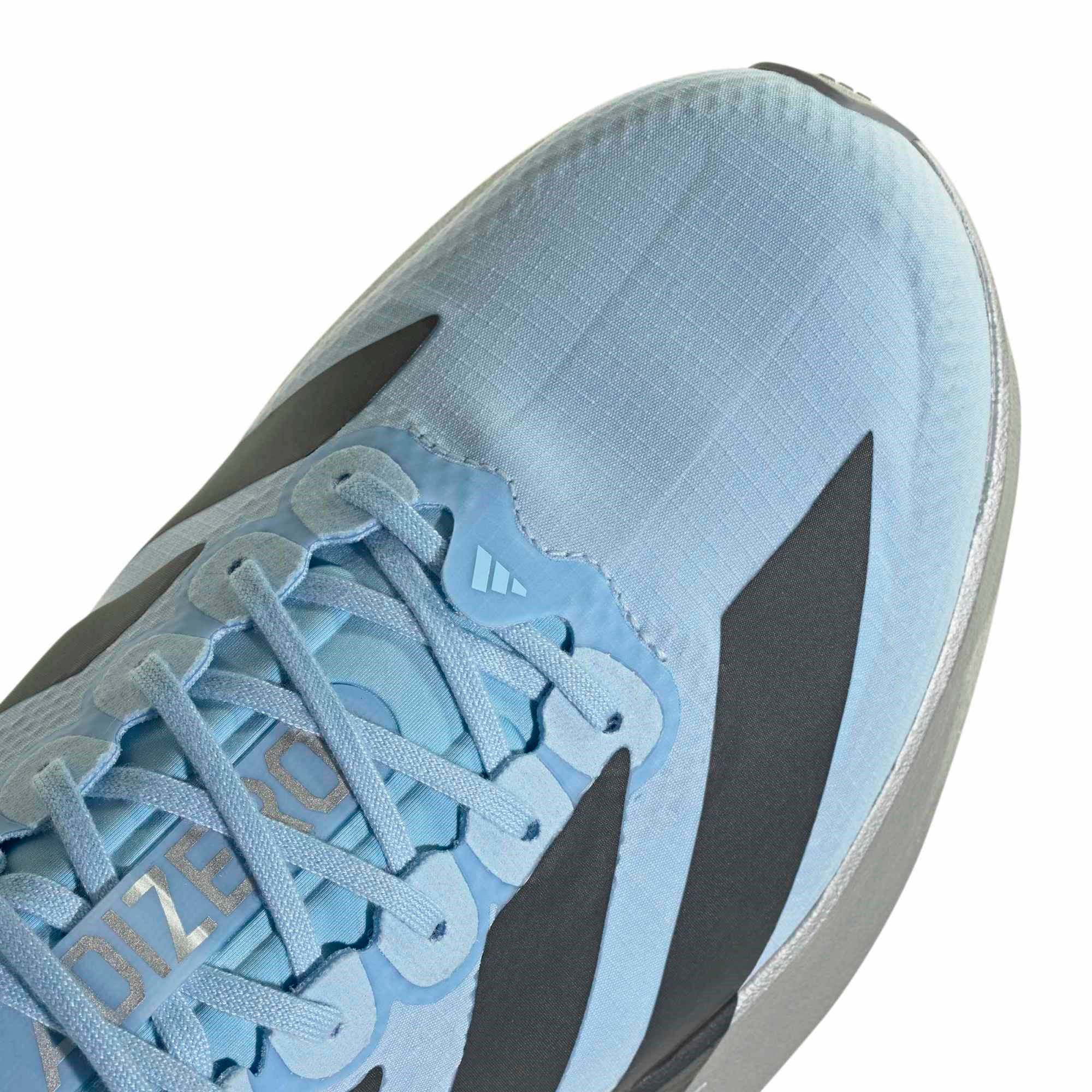 adidas Adizero Evo SL Woven - Mens Running Shoes - Clear Sky/Carbon/Silver Metallic - image 7