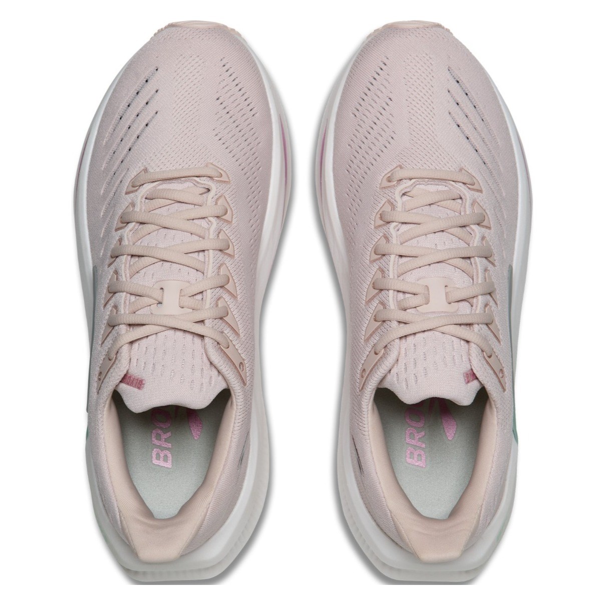 Brooks Glycerin Max 2 - Womens Running Shoes - Pink/Yucca/Metallic - image 3