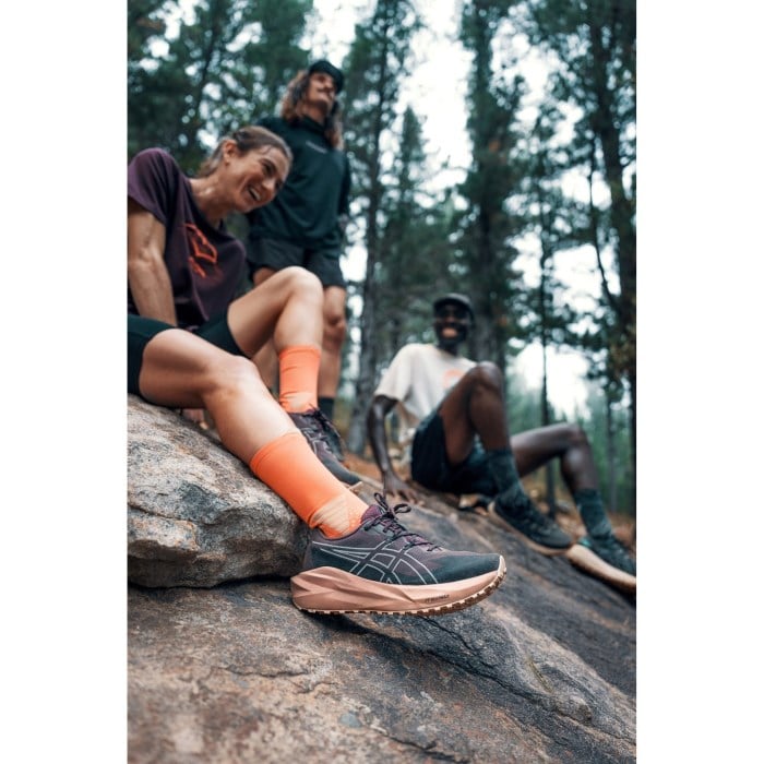 Asics Blazeblast - Womens Trail Running Shoes - Dark Aubergine/Rose Dust - image 7