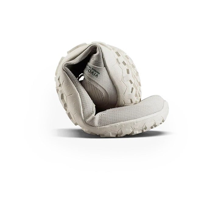 Vivobarefoot Primus Trail 3.5 FG - Womens Trail Running Shoes - Silver Birch