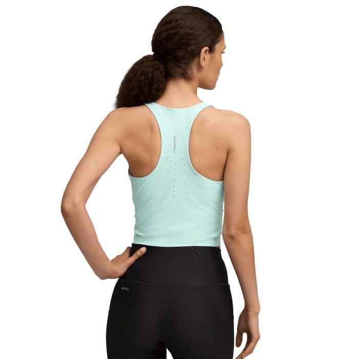 Puma Raceday Ultraform Womens Crop Top - Mint Melt