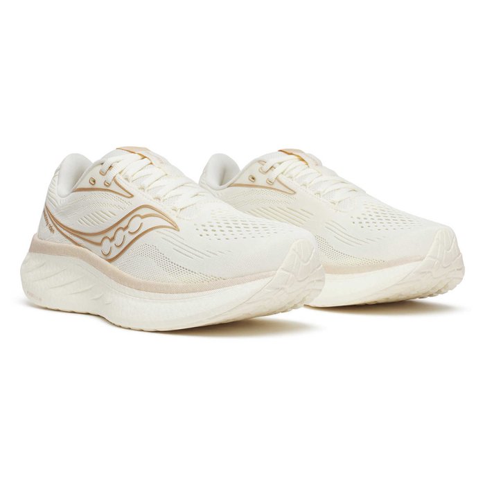 Saucony Ride 18 - Womens Running Shoes - Vanilla