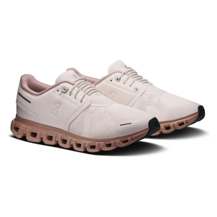 On Cloud 6 - Womens Running Shoes - Oyster/Biscuit - image 6