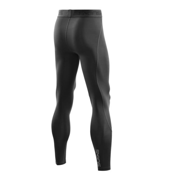 Skins Series-2 Mens Compression Long Tights - Black