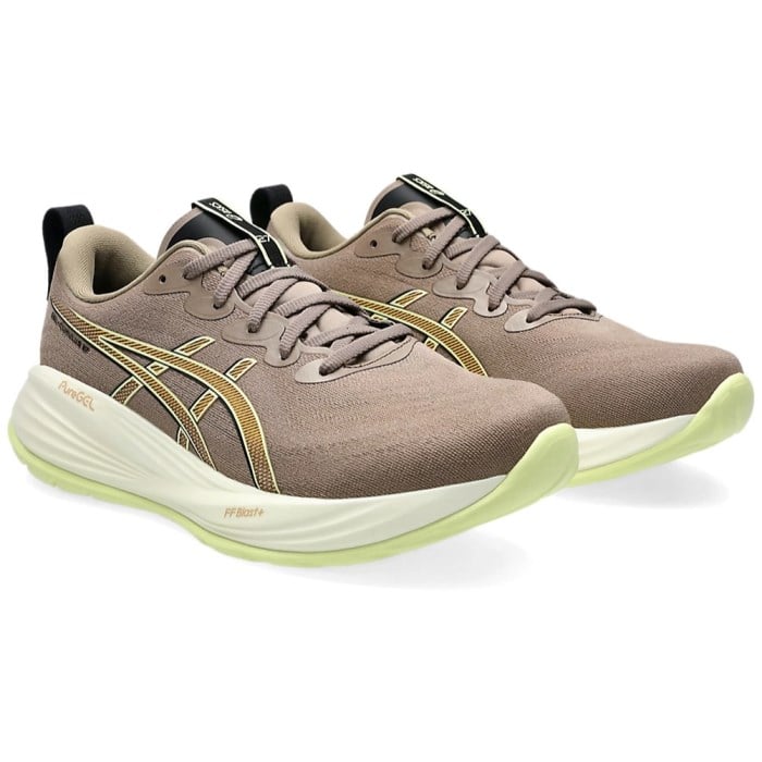 Asics Gel Cumulus 27 - Mens Running Shoes - Taupe/Grey/Black