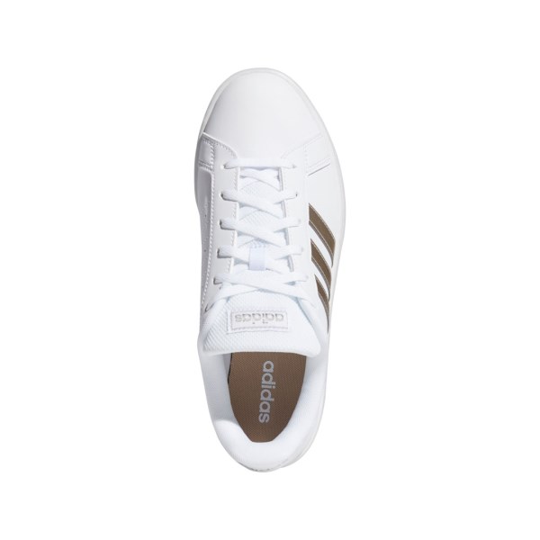 Adidas Grand Court Base - Womens Sneakers - Footwear White/Platinum Metallic