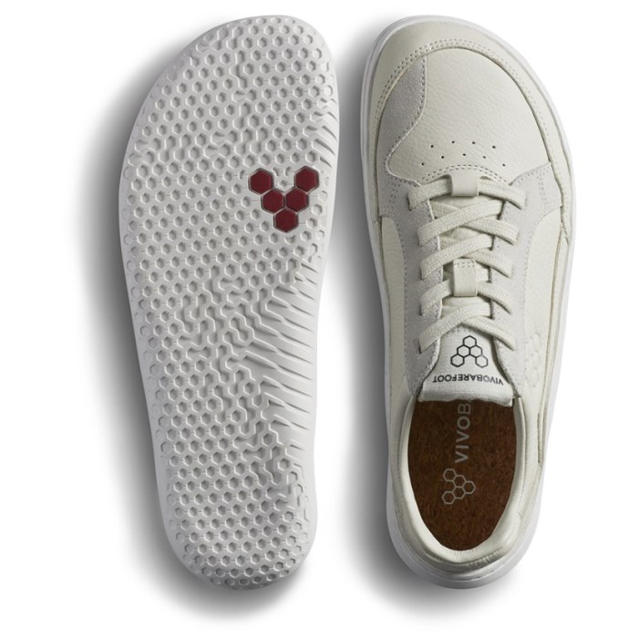 Vivobarefoot Gobi III Sneaker Leather - Womens Walking Shoes - Limestone - image 4