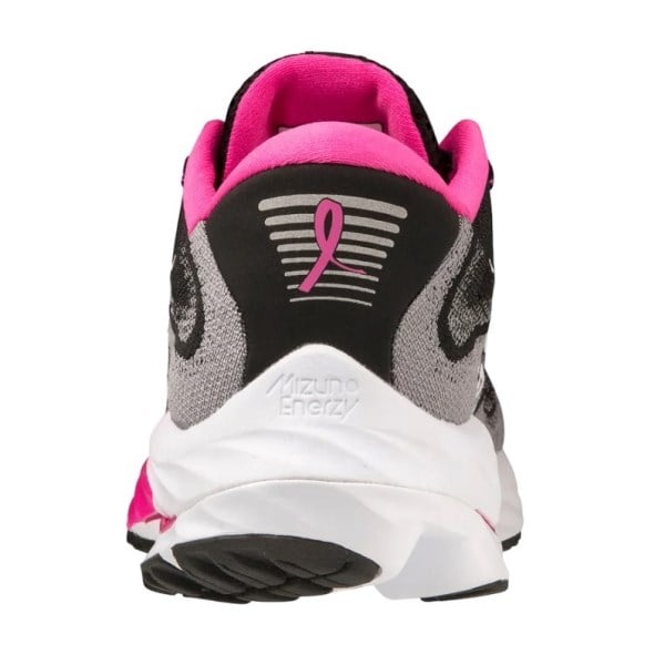Mizuno Wave Rider 27 SSW Project Zero - Womens Running Shoes - Black/White/Athena