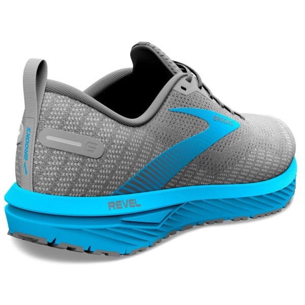 Brooks Revel 6 - Mens Running Shoes - Blackened Pearl/Blue