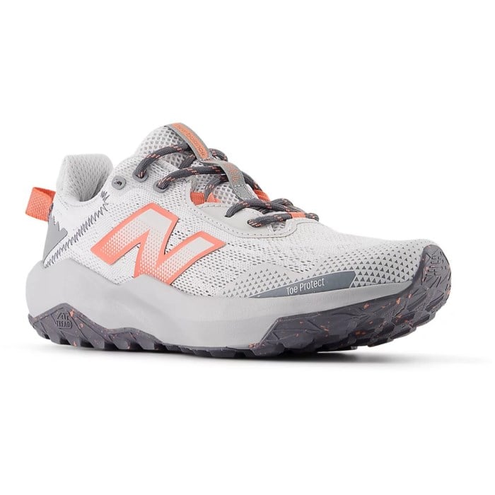 New Balance Nitrel v6 Lace - Kids Trail Running Shoes - Grey Matter/Slate Grey/Castlerock