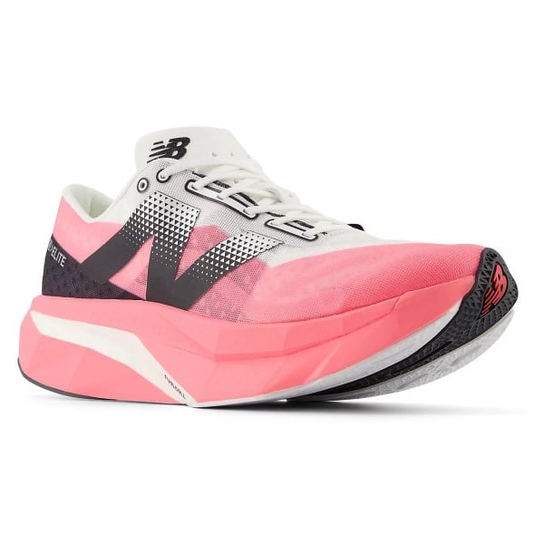 New Balance FuelCell SuperComp Elite v4 - Womens Road Racing Shoes - Ultra Pink/White/Black