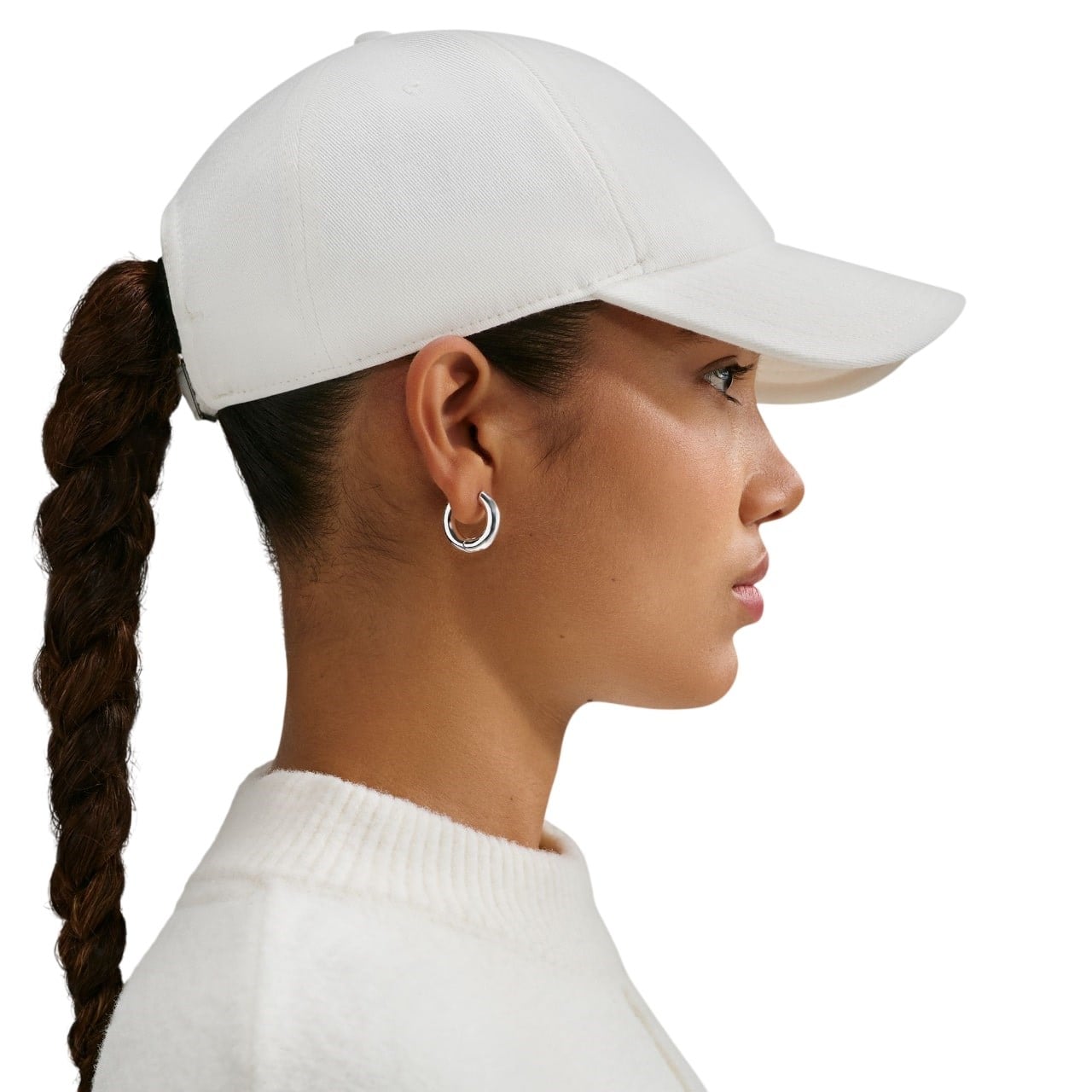 Nike Club Unstructured Swoosh Unisex Cap - White/White