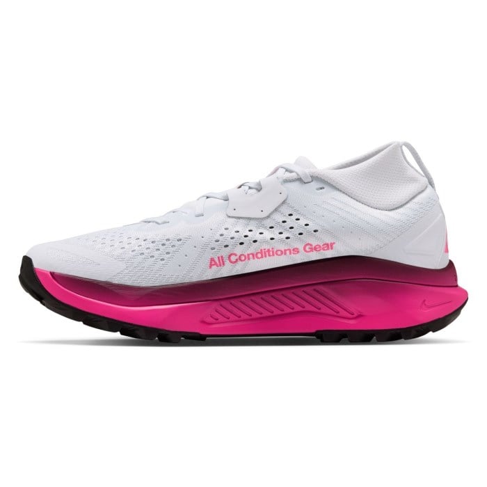Nike ACG Zegama - Mens Trail Running Shoes - Pure Platinum/Black/Hyper Pink - image 2