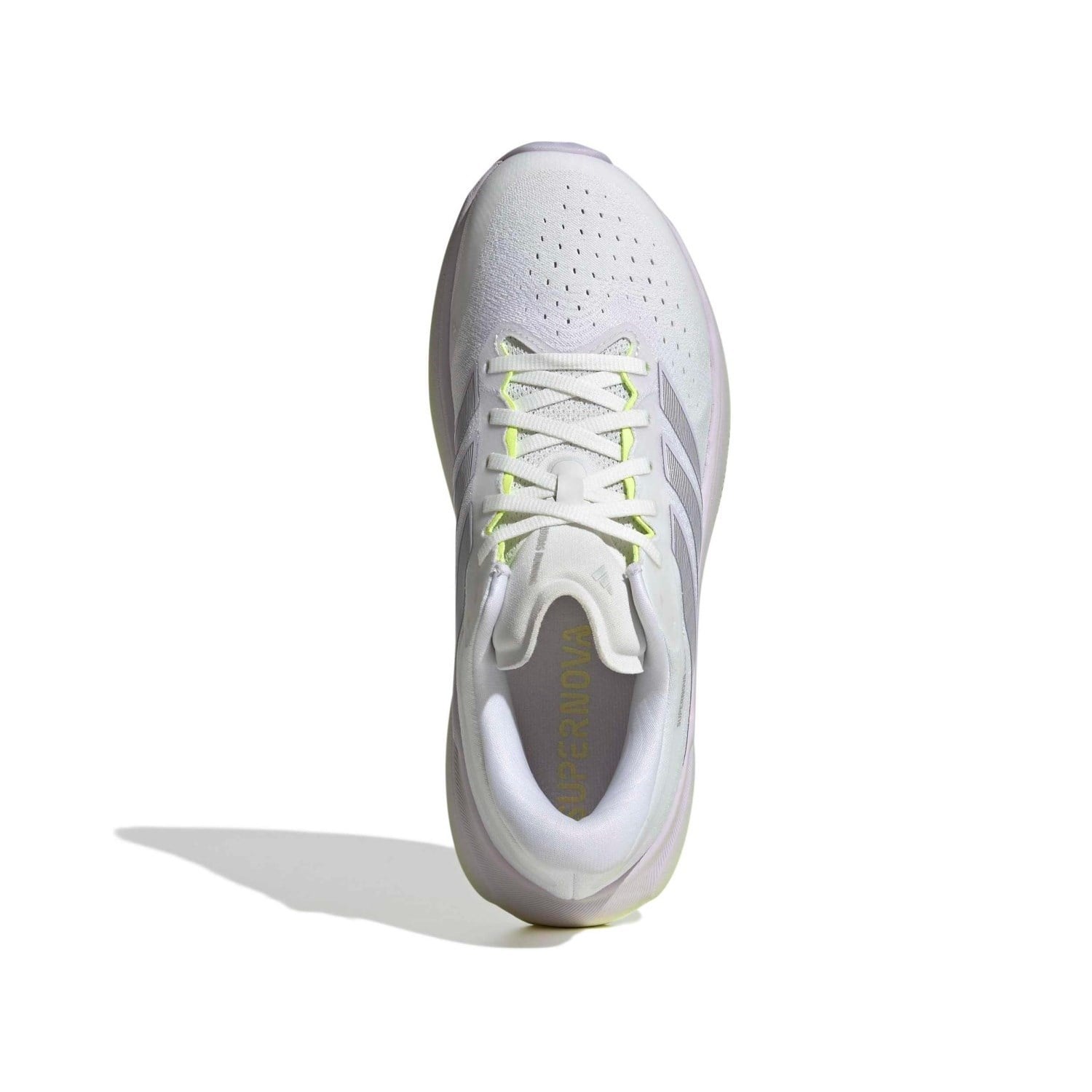 adidas Supernova Rise 3 - Womens Running Shoes - Crystal White/Silver Metallic/Purple Tint - image 3
