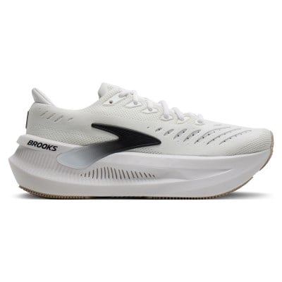 Brooks Glycerin Max 2 - Womens Running Shoes - White/Black/Chateau Gray