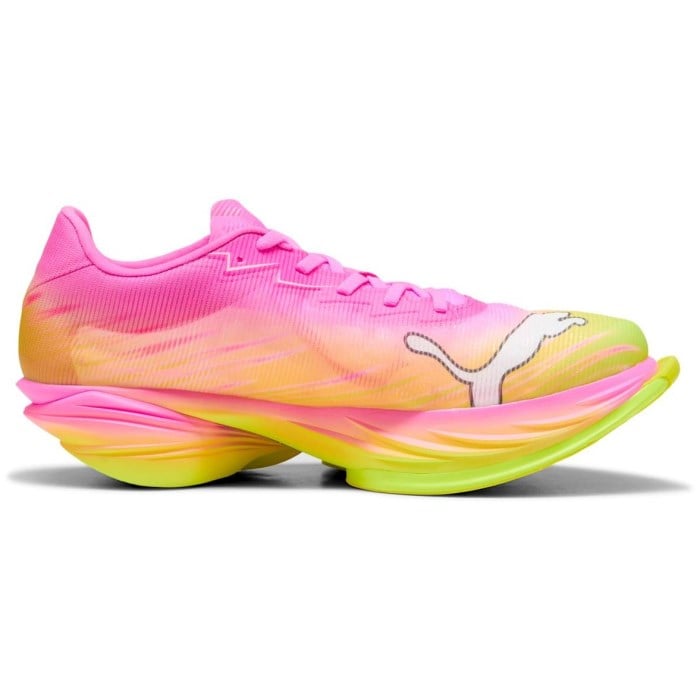 Puma Fast-R 3 Nitro Elite Showtime - Mens Racing Shoes - Poison Pink/Puma White
