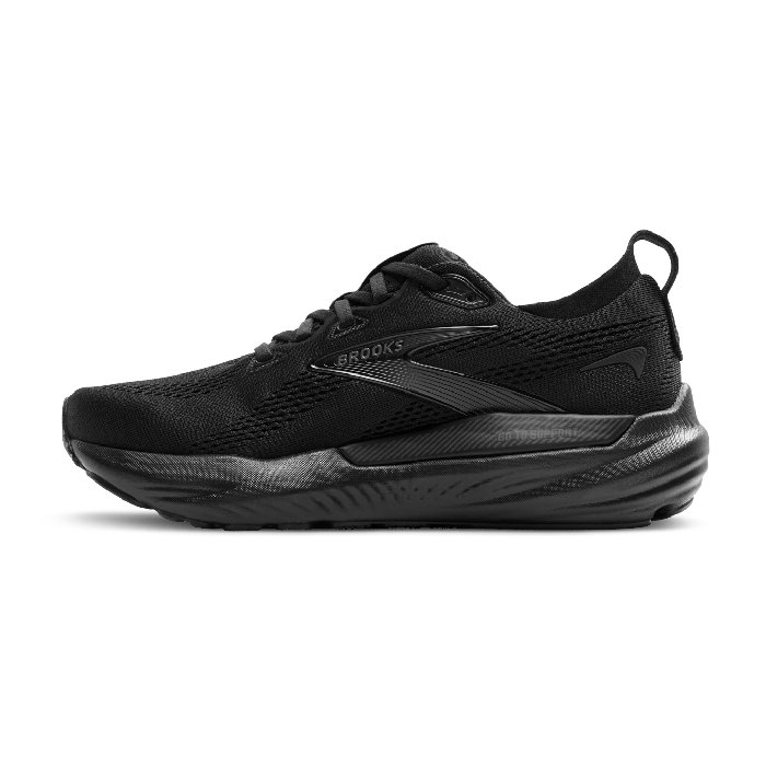 Brooks Glycerin GTS 22 - Mens Running Shoes - Black/Black/Black