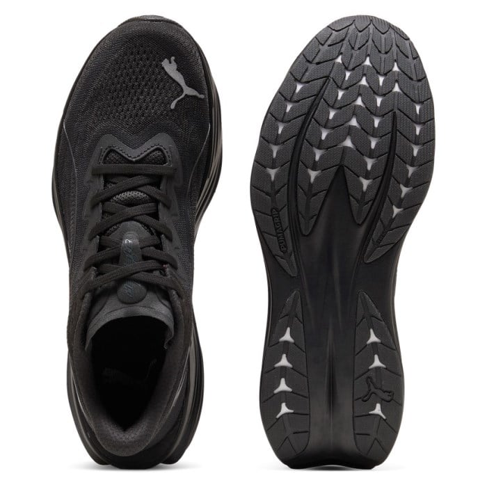 Puma Deviate Pure Nitro - Mens Running Shoes - Black/Flat Dark - image 3