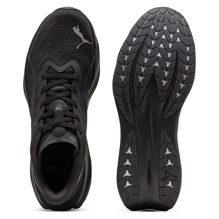 Puma Deviate Pure Nitro - Mens Running Shoes - Black/Flat Dark - image 3