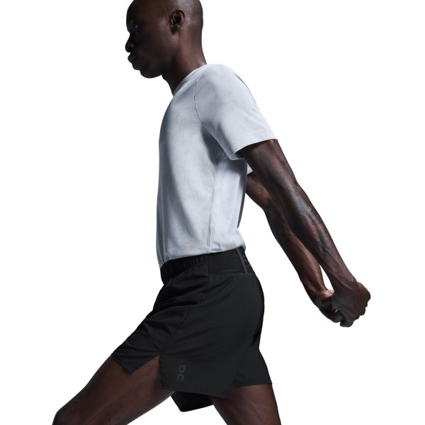On Mens Trail Running Shorts - Black