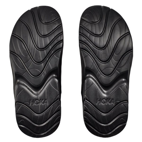 Hoka Ora Mule - Unisex Recovery Slides - Black/Black