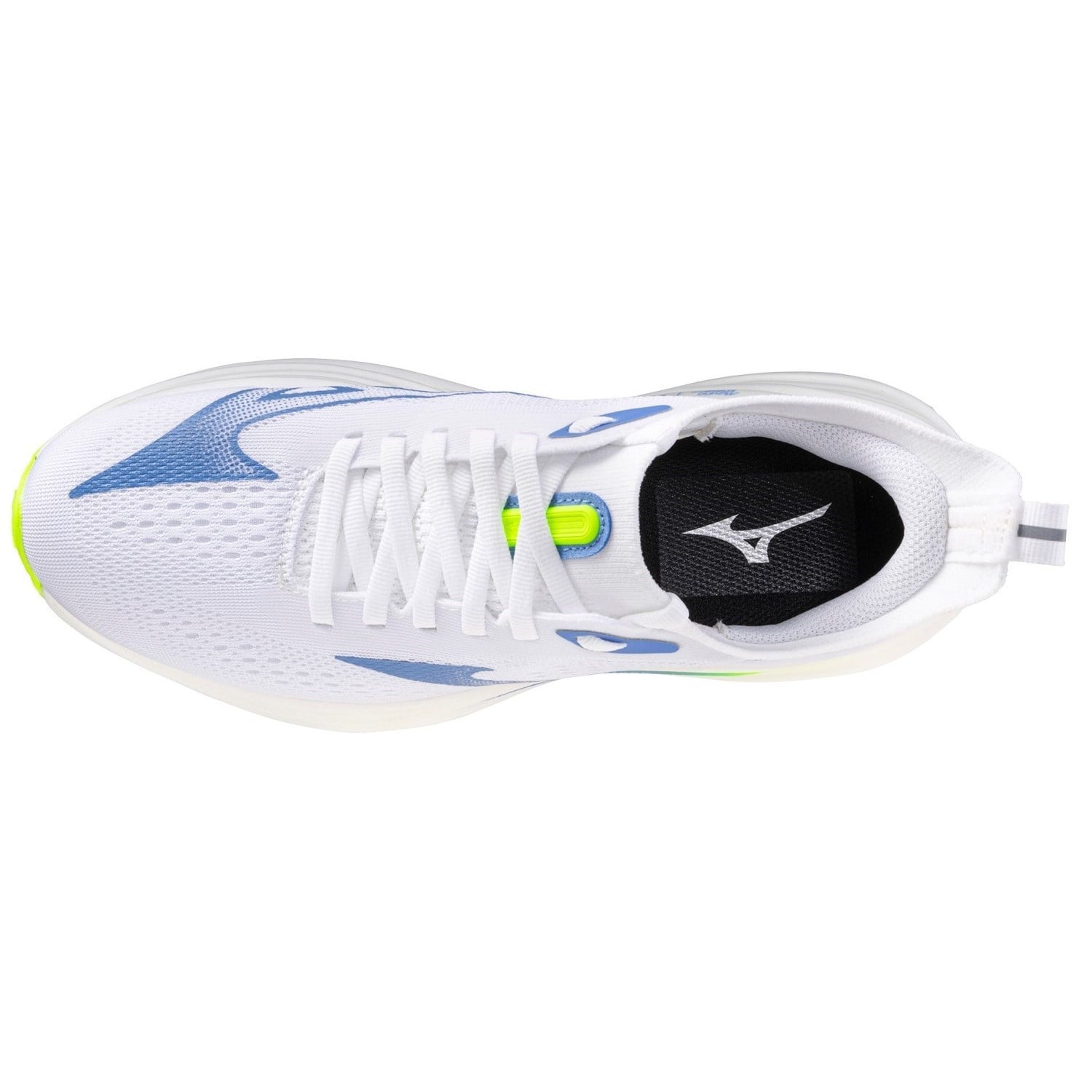 Mizuno Neo Zen 2 - Womens Running Shoes - White/Ultramarine/Lightning Yellow