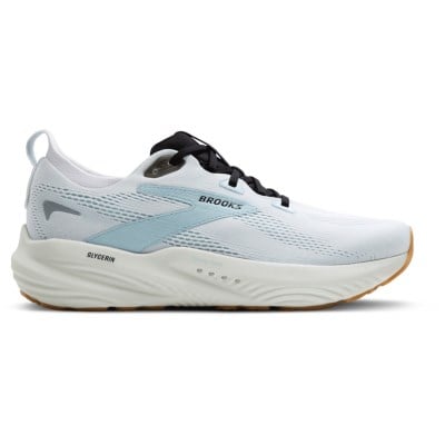 Brooks Glycerin 22 - Mens Running Shoes - Bright White/Sky/Black