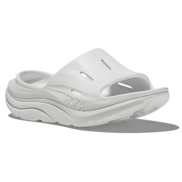 Hoka Ora Recovery Slide 3 - Unisex Slides - White/White