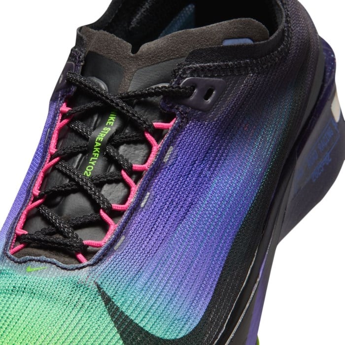 Nike Streakfly 2 - Mens Racing Shoes - Dark Obsidian/Black/Electric Green