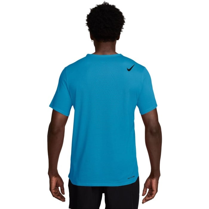 Nike Dri-Fit AeroSwift Running T-Shirt - Mens - Current Blue/Black - image 2