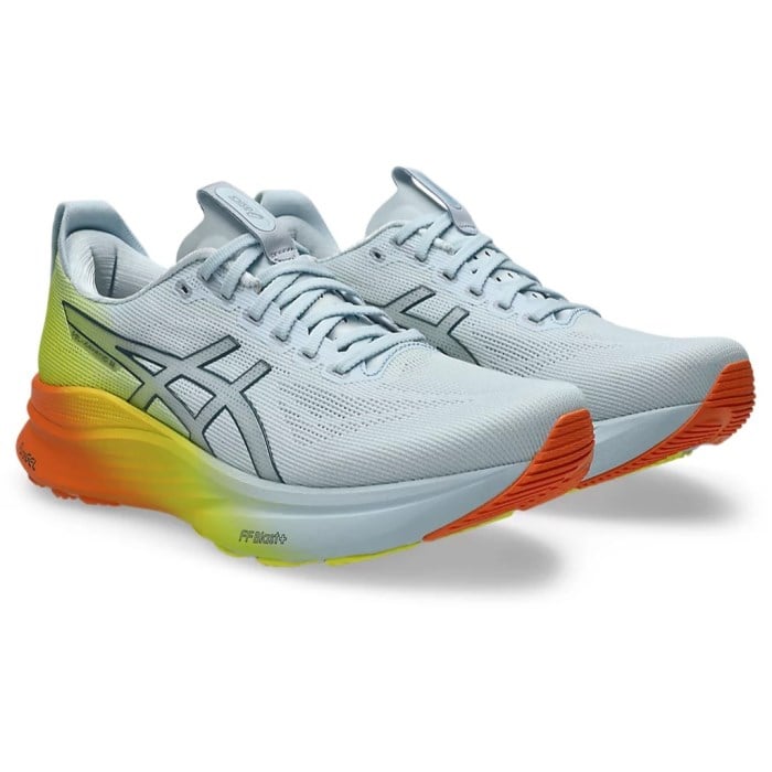 Asics Gel Kayano 32 - Mens Running Shoes - Sky/Lemon Spark