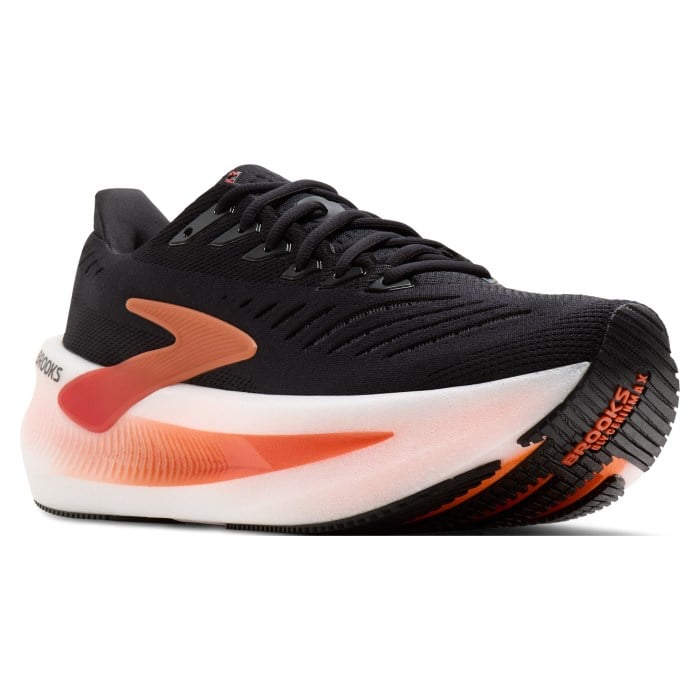 Brooks Glycerin Max 2 - Mens Running Shoes - Black/Tigerlily/Orange - image 2