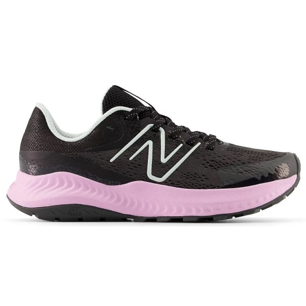 New Balance Nitrel v5 - Womens Trail Running Shoes - Black/Lilac Cloud/Light Surf