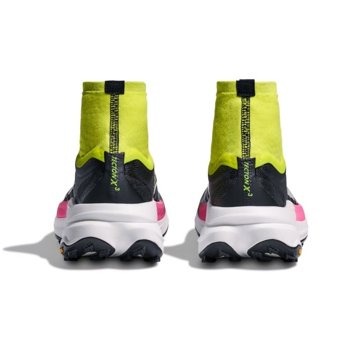 Hoka Tecton X 3 - Womens Trail Running Shoes - Neon Hoka Citrus/Black