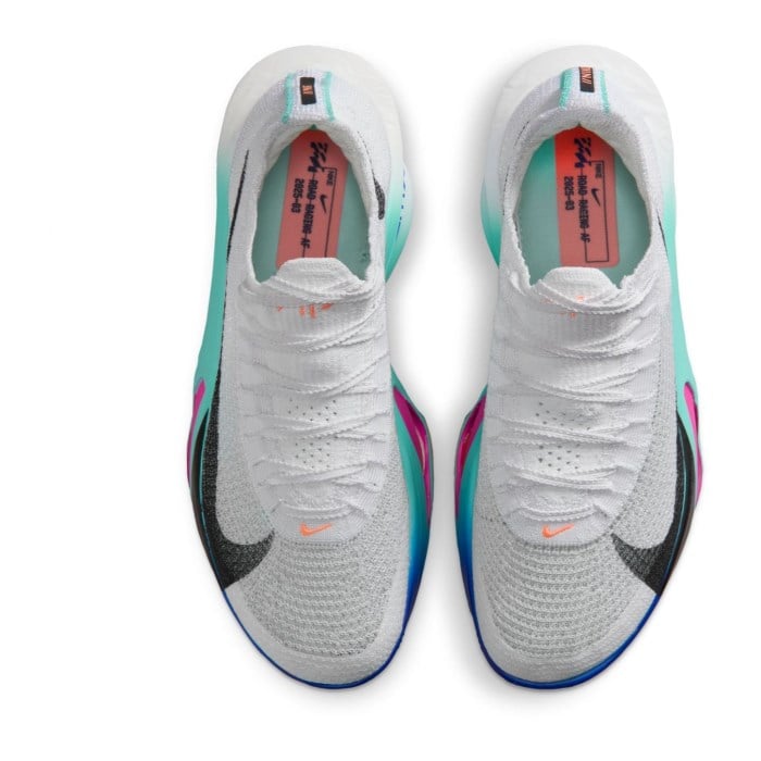 Nike Air Zoom Alphafly 3 - Womens Racing Shoes - White/Black/Hyper Turq/Concord