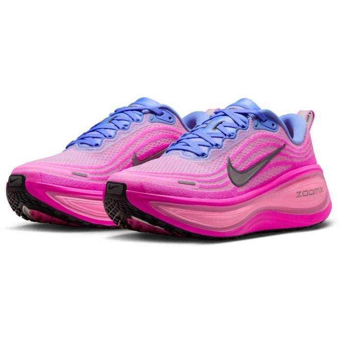 Nike Vomero Plus - Womens Running Shoes - Royal Pulse/Metallic Dark Grey/Fire Pink