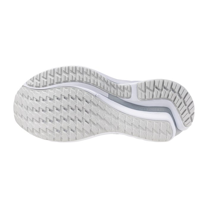 Mizuno Wave Inspire 21 - Womens Running Shoes - White/Silver/Harbour Mist