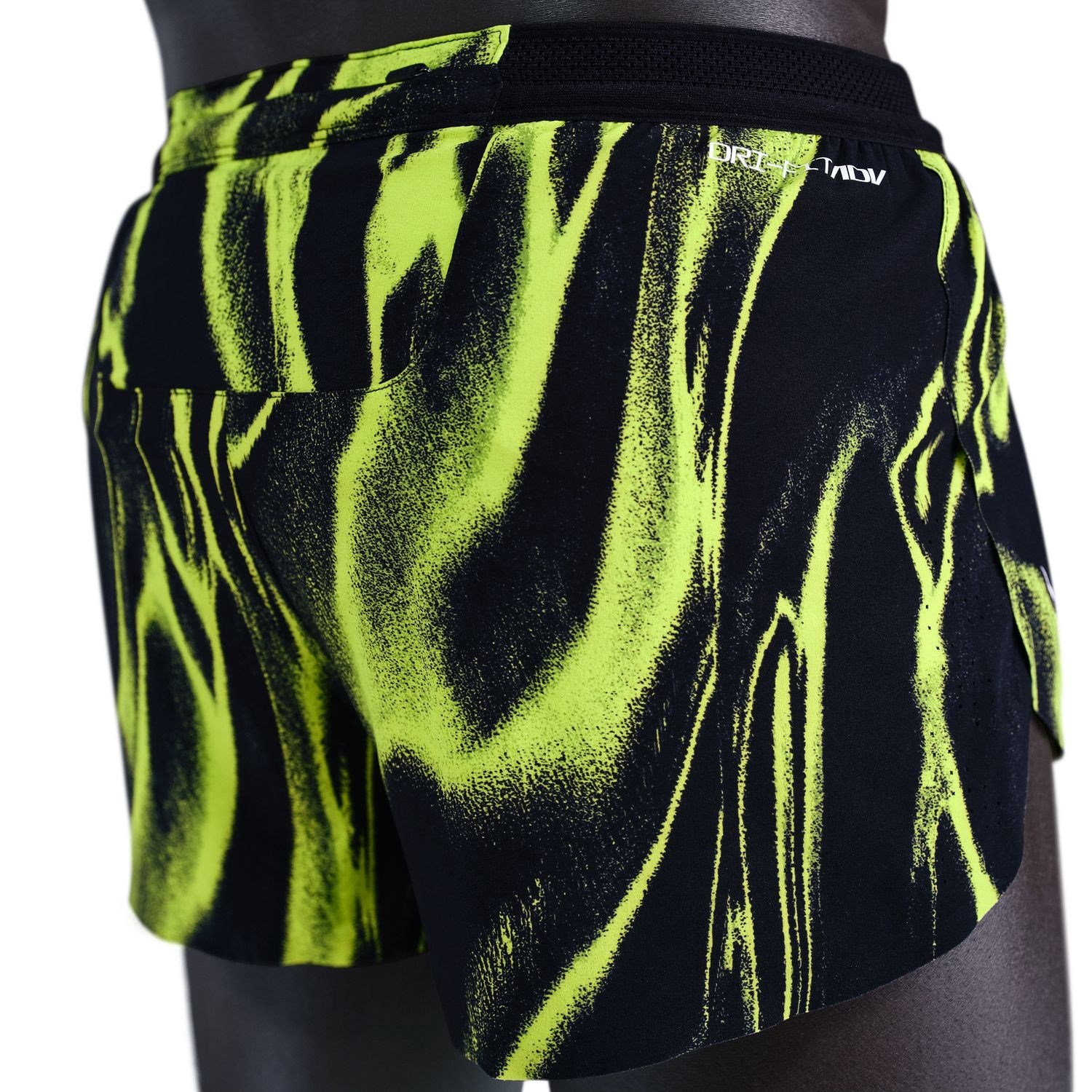 Nike Aeroswift Mens 2 Inch Running Shorts - Volt/White