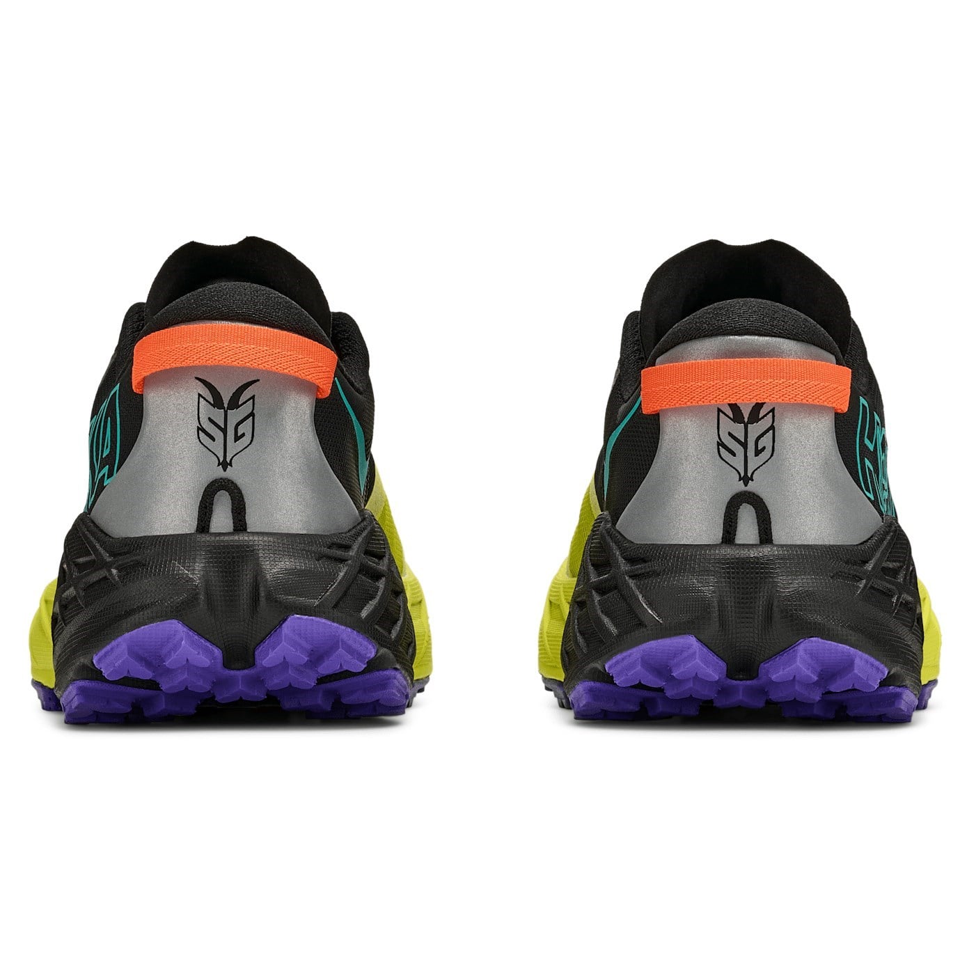 Hoka Speedgoat 7 - Mens Trail Running Shoes - Black/Hoka Citrus - image 5