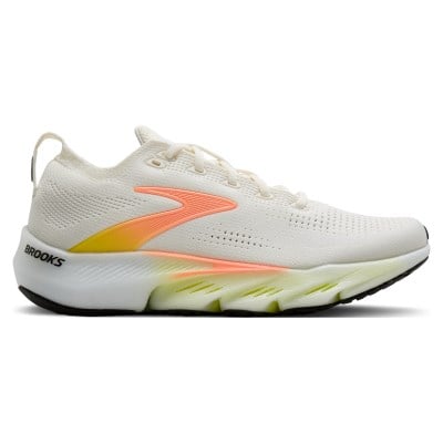 Brooks Glycerin Flex - Womens Running Shoes - White/Peach/Nightlife