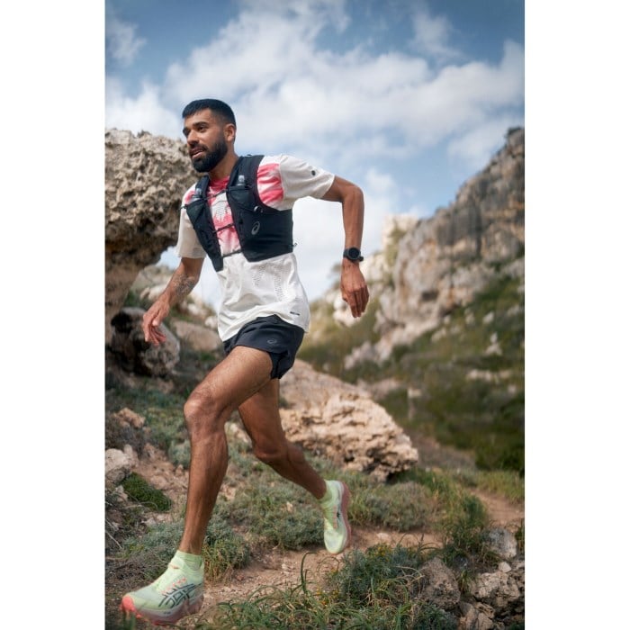 Asics Metafuji Trail 2 - Unisex Trail Running Shoes - Illuminate Yellow/Dark Aubergine - image 9