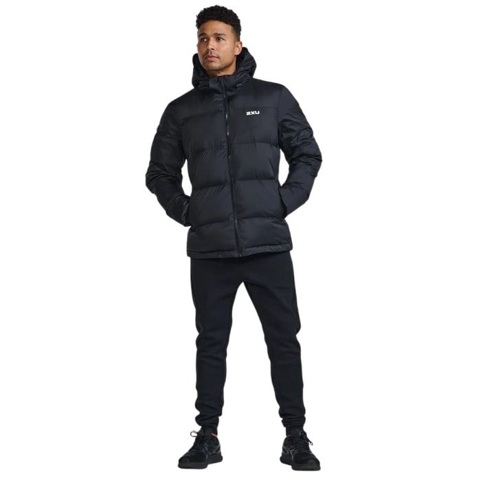 2XU Commute Insulation Mens Jacket - Black/White